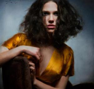 woman painting casey baugh