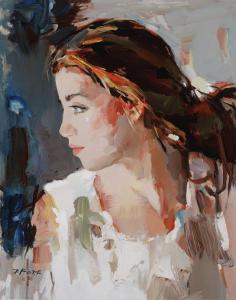 figurative painting woman Josef Kote 4