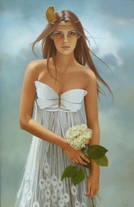 painting of woman ginette beaulieu 16