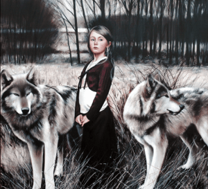 painting woman Gerard Burns