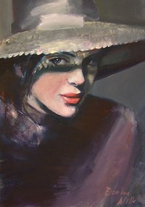 woman painting by emilia wilk 13