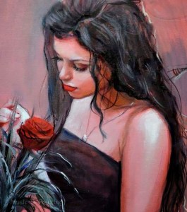 woman painting by emilia wilk 3