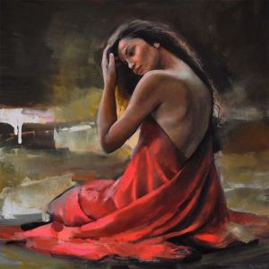 woman painting by emilia wilk 7