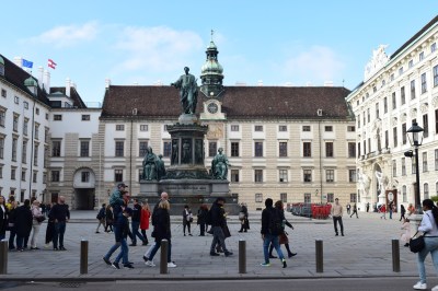 Heldenplatz at the Hofburg