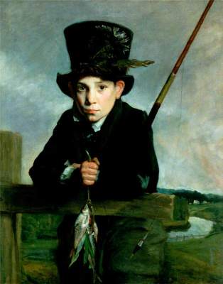 Portrait of a Boy in a Top Hat with Flies by John Opie