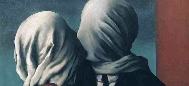 The Lovers by Rene Magritte